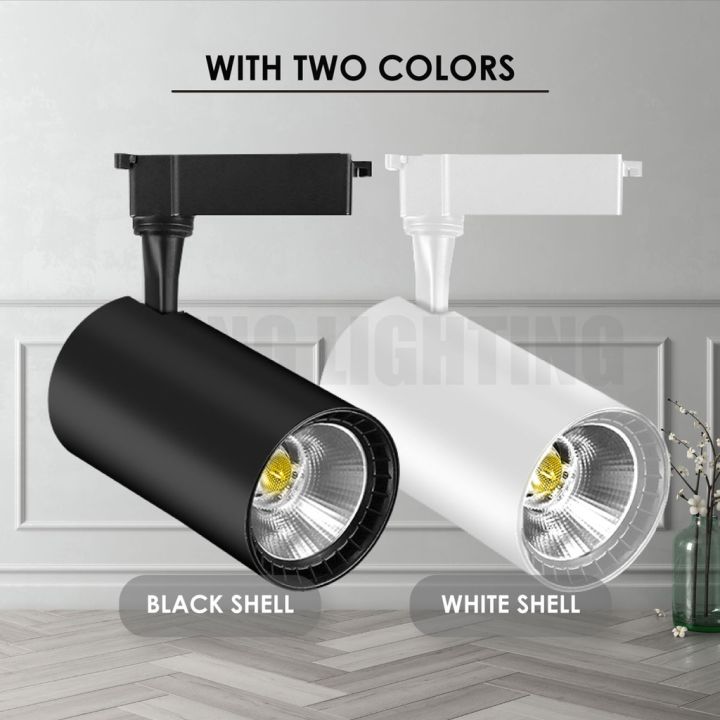 track-light-โคมไฟแทรคไลท์-เข้ารางทรงกลม-ตกแต่งร้าน-โคมไฟราง-แทรคไลท์เฉพาะ-โคมไฟ-เข้าราง-แทรคไลท์เฉพาะโคมนะคะ-ราคาต่อตัวค่ะ-บอดี้-ดำ-ขาว