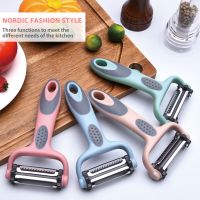 3-in-1 Peeler Shredder and Slicer Multifunctional Vegetable and Fruit Tools Durable Portable Multi-purpose Grater Graters  Peelers Slicers