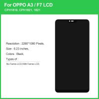 ZZOOI 6.23 Original For Oppo F7 LCD CPH1819 Display Touch Screen Digitizer Assembly Replacement For Oppo A3 Lcd Display PADM00