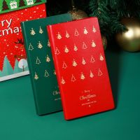 Christmas Tree Leather Diary Notebook A6 Journal Agenda Planner Notepad Stationery Office School Supplies Student Gift