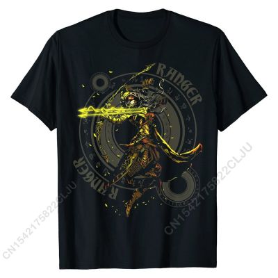 Elven Ranger Archer Awesome Roleplaying Cosplay RPG Gamers T-Shirt Wholesale Cal T Shirt Cotton T Shirts For Men Fashionable