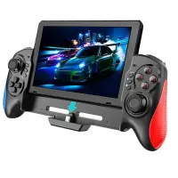 Handle Game Controller for Nintendo Switch/OLED,One-Piece Joypad Ergonomic Design with 6-Axis Gyro Dual Motor Vibration Replacement Accessories