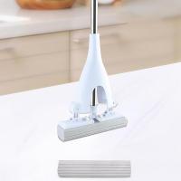 Portable Mini Self-Squeeze Mop Home Kitchen Countertop Car Cleaning Mop Window Glass Sponge Cleaner Household Cleaning Tools