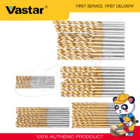 Vastar 50 ชิ้นบิดสว่านชุด,ไฮสปีดก้าน,ไทเทเนียมเคลือบเหล็กความเร็วสูง,มินิสว่าน,ไมโครแม่นยำ 1/1 5/2/2 ค่ะ 5/3mm เหมาะสำหรับไม้พลาสติกเหล็กและอลูมิเนียม