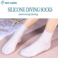Water Proof Socks Silicone Scuba Free Diving Swimming Socks 3mm Warm Surfing Water Boots Shoes Beach Anti Slip Elastic Fin Sock Rain Boots
