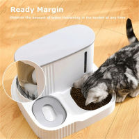 Dogs Cats Automatic Water Dispenser Feeder Water Storage Continuous Food Feeder Cat Dog Bowl Supplies Bowl For Cat