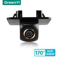 GreenYi กล้องมองหลังรถยนต์สำหรับ Mazda 2,กล้องมองหลังรถยนต์ความคมชัด170 ° HD 1080P สำหรับ Mazda 2 Mazda2 2015 2017มี4ประตูมองเห็นได้ในเวลากลางคืนย้อนกลับมี4ขา AHD