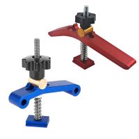 Woodworking T-Track Hold Down Clamp T-Slot Table Workbench Wood Fixture Jigs Carpenter Clip Guide Positioner Hand Tool