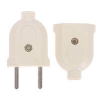 1Pc EU ยุโรป2ขา AC ไฟฟ้าปลั๊กชายหญิงซ็อกเก็ต Outlet Adapter ลวด Rewireable Extension Cord Connector