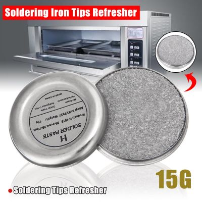 【Flash sale】 Ing 15G Tinner เคล็ดลับการกำจัดแปะ Refresher Oxide สำหรับการเชื่อมเคล็ดลับซ่อมบัดกรี Refresher