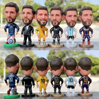 ZZOOI 4 piece Gift Collector Mini Sport Action Figure 6.5 cm Star Player Model Car Decoration or room Decoration Birthday Small Gifts
