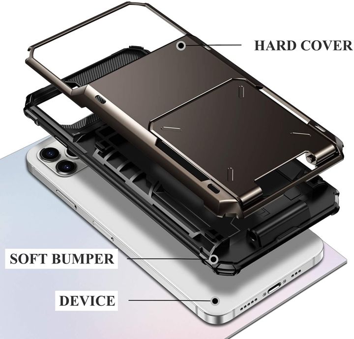 cold-noodles-ช่องเสียบการ์ดกระเป๋าสตางค์กรณีสำหรับ-iphone-13-11-12-pro-max-mini-7-8พลัส-x-xs-max-xr-se-2020ปกสไลด์เกราะกระเป๋าสตางค์ผู้ถือช่องเสียบการ์ด