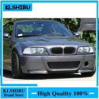 ตัวแยกขอบล้อกันชนหน้ารถคาร์บอนไฟเบอร์ /Frp กันเปื้อนสำหรับ BMW 3 Series E46 M3รถเก๋ง1999-2006กันชนสปอยเลอร์