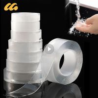 ✕ Waterproof Double Sided Nano Tape Transparent Reuse Multipurpose Tapes Adhesives Porcelain Wood Metal Plastic Household Tapes