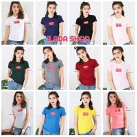 เสื้อยืดพื้นรัดรูป CPS ฟรีไซส์  Cotton 100%