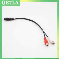 Universal 3.5Mm Stereo Audio Female Connector Jack To 2 Rca Female Socket To Headphone 3.5 Y Adapter Cable QB7LA