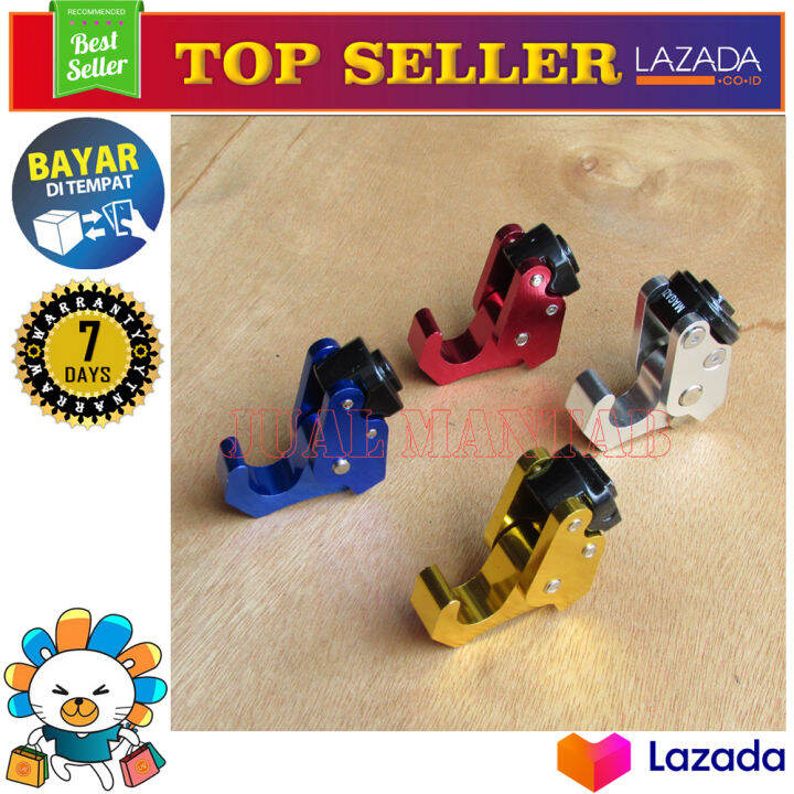 gantungan barang cnc model robot universal warna merah universal