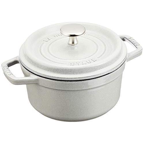 staub Cocotte Round Campagne 16cm Small two-handed enamel pan IH