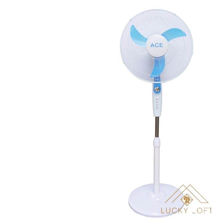 ACE DC12V 16 Stand Fan (Solar Battery Operated) SOLAR DC 12 VOLTS 16