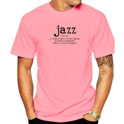 Jazz Music Definition Dictionary Funny Jazz Musician Gift T-Shirt Classic Mens T Shirt Party Top T-Shirts Cotton Personalized