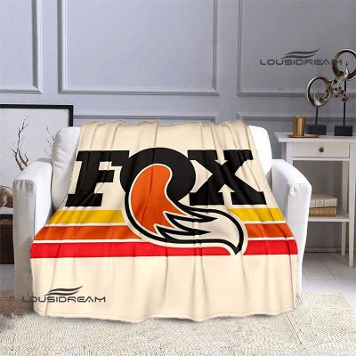 （in stock）Picnic blanket with F-Foxs logo, flange blanket, soft and comfortable blanket, heating blanket, bed blanket, birthday gift（Can send pictures for customization）