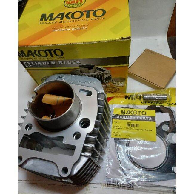 XRM 125/WAVE 125 CYLINDER BLOCK W/PISTON KIT MAKOTO Lazada PH