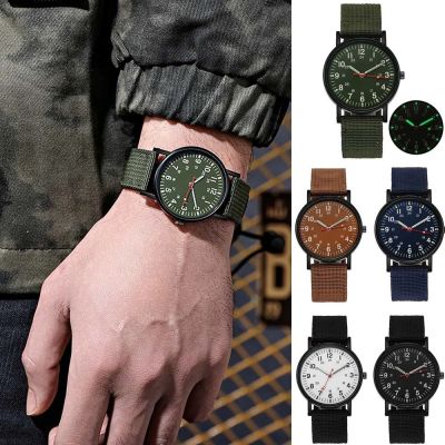 LYGJZC นาฬิกาดิจิตอลสายนาฬิกาผ้าใบวินเทจสำหรับผู้หญิง,สำหรับเด็กผู้ชายหมายเลขอาราบิก Kado Ulang Tahun นาฬิกาควอทซ์ชายนาฬิกาข้อมือผู้ชายแนวสปอร์ต