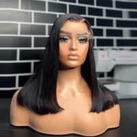 Bob Wig 13x4 Straight Lace Front Wigs Human Hair 4x4 5x5 Closure Glueless Wigs For Women Pre Plucked 13x6 Hd Lace Frontal Wig