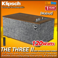 KLIPSCH : THE THREE II / BLUETOOTH WIRELESS SHELF STEREO 120Watts รับประกัน 1 ปี ศูนย์ Sound Republic / KLIPSCH THE THREE II / LENNSHOP