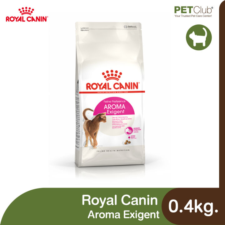 petclub-royal-canin-aroma-exigent-แมวโต-ช่างเลือก-ที่ชอบอาหารที่มีกลิ่นหอม-3-ขนาด-400g-2kg-4kg