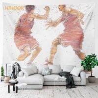 Japan Anime Tapestry Wall Hanging Aesthetic Room Decor Hippie Basketball Anime Large Fabric Tapestries Bedroom Decoration Home