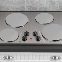 4PCS SET Stainless Steel Gas Electric Stove Top Stovetop Covers Stove Protector Kitchen Baking Accessories