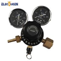 Dual Gauge Nitrogen Regulator G58 Nitrogen Meter ความดันลดวาล์วเบียร์ความดัน Regulator ต่ำ: 0-2.5Mpa สูง0-25 Mpa