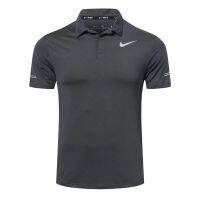 Stretch Quick-Drying golf Mens Short-Sleeved T-Shirt Summer Sports Fitness Breathable POLO Shirt Men