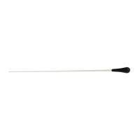 New Black ABS Handle Musical Music Conductor Baton Gift White 15inch