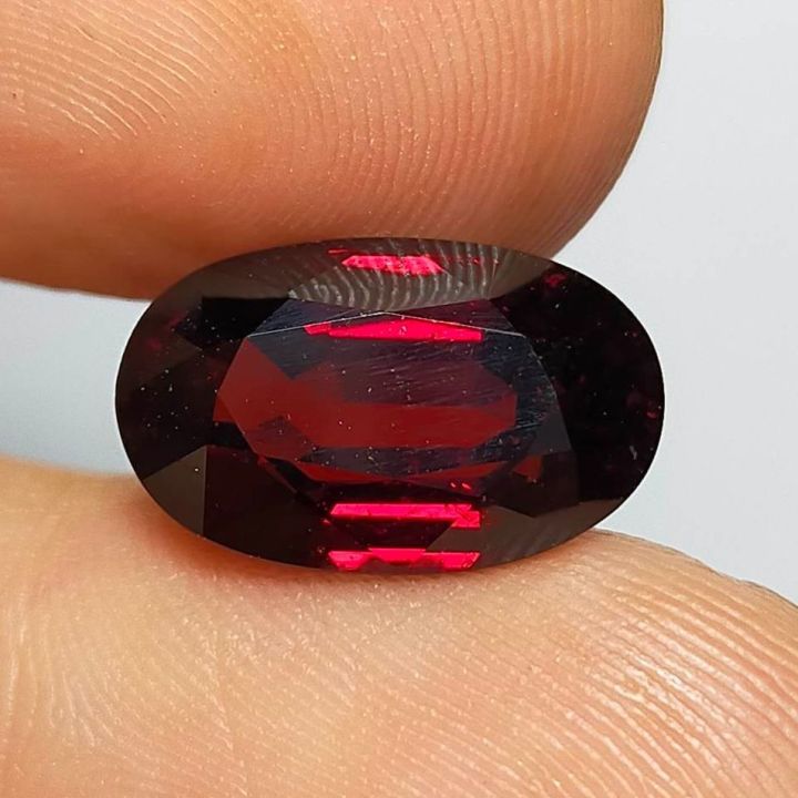 พลอย-โกเมน-การ์เน็ต-ธรรมชาติ-ดิบ-แท้-unheated-natural-red-garnet-หนัก-6-83-กะรัต