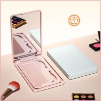 【BEIBEI】 [High-Quality MINI Portable Mirror] Makeup Mirror With Comb Folding New Style Small Square Beautiful Anytime Anywhere