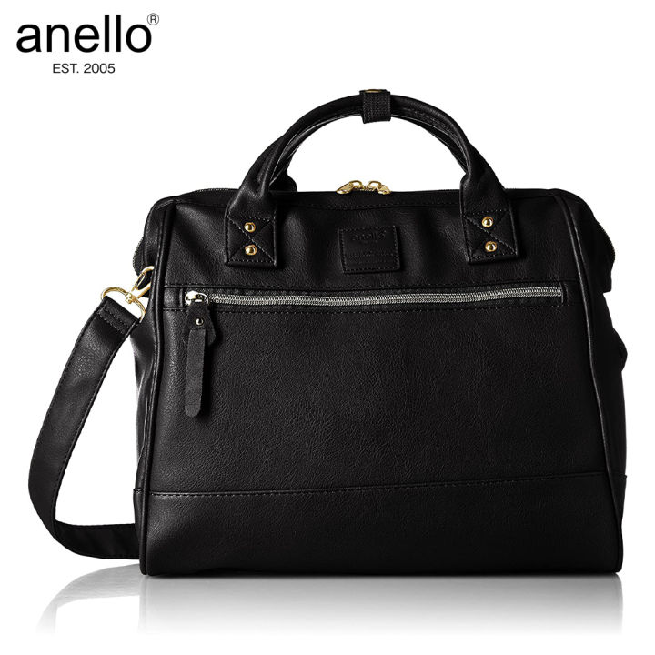 のAnelloの PU Leather Large Boston 2 Way Shoulder Bag AT-H1022