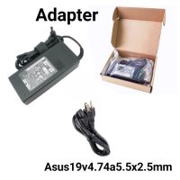 PRO+++ โปรโมชั่น Adapter สำหรับ Asus 19V 4.74A 5.5x2.5mm มีบริการจัดส่ง อะ แด ป เตอร์ อะแดปเตอร์ รถยนต์