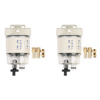 2X R12T Marine Fuel Filter Water Separator Diesel-Engine for Racor 140R 120AT S3240 NPT ZG1/4-19 Car Combo Filter