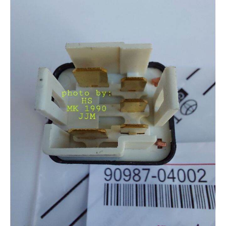 RELAY FUSE BOX MAIN ENGINE MESIN EFI HITAM KAKI 5 TOYOTA ALL NEW