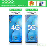 100% ต้นฉบับสำหรับ OPPO Reno3 Pro 4กรัม CPH2035 CPH2037จอแสดงผล LCD Touch Screen Digitizer สมัชชาสำหรับ Reno 3 Pro 5กรัม CPH2009จอแอลซีดี