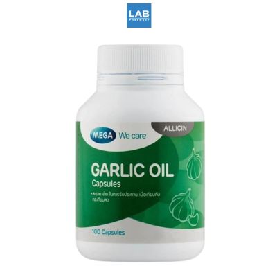 Mega We Care Garlic Oil 100s - เมก้า วีแคร์ ผลิคภัณฑ์เสริมอาหารน้ำมันสกัดจากกระเทียม