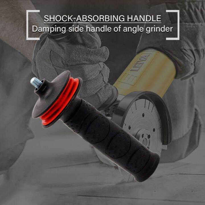 8mm 10mm Angle Grinder Shock Vibration Absorbing Reducing Damping Side