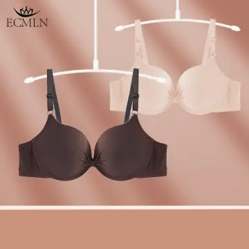 Korean Style bra Gathered Breathable Wireless Bra Non-Slip Underwear