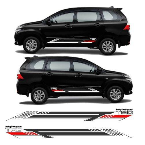 Toyota Avanza Linear decals cut out Vinyl Sticker Weather proof | Lazada PH