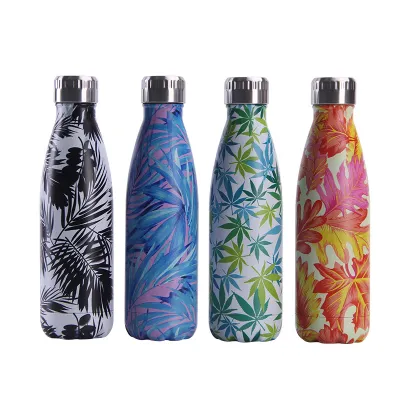 112-115 LOGO Custom Stainless Steel Bottle For Water Thermos Vacuum Insulated Cup Double-Wall Travel Drinkware Sports Flask
