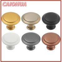 CAIOHUA 2pcs/lot ห้องครัว ทรงกลม อุปกรณ์ติดตั้งเฟอร์นิเจอร์ โต๊ะเครื่องแป้ง ตู้ ที่จับประตู ลูกบิดลิ้นชัก ตู้ดึง ตู้เสื้อผ้าดึง