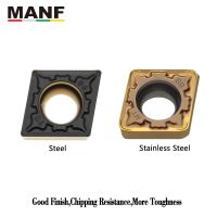 MANF เครื่องมือกลึงคาร์ไบด์แทรก CCMT09T304 ทังสเตนภายในแทรกการกลึง Borning Turning Inserts HSS Steel Bar Lathe Cutter