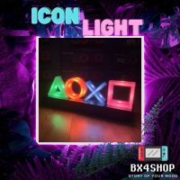 Icon Light ไฟตกแต่ง ไฟประดับ สามารถกระพริบตามเสียงรอบข้างได้ ปรับแต่งได้ 3 แบบ สินค้าพร้อมส่ง